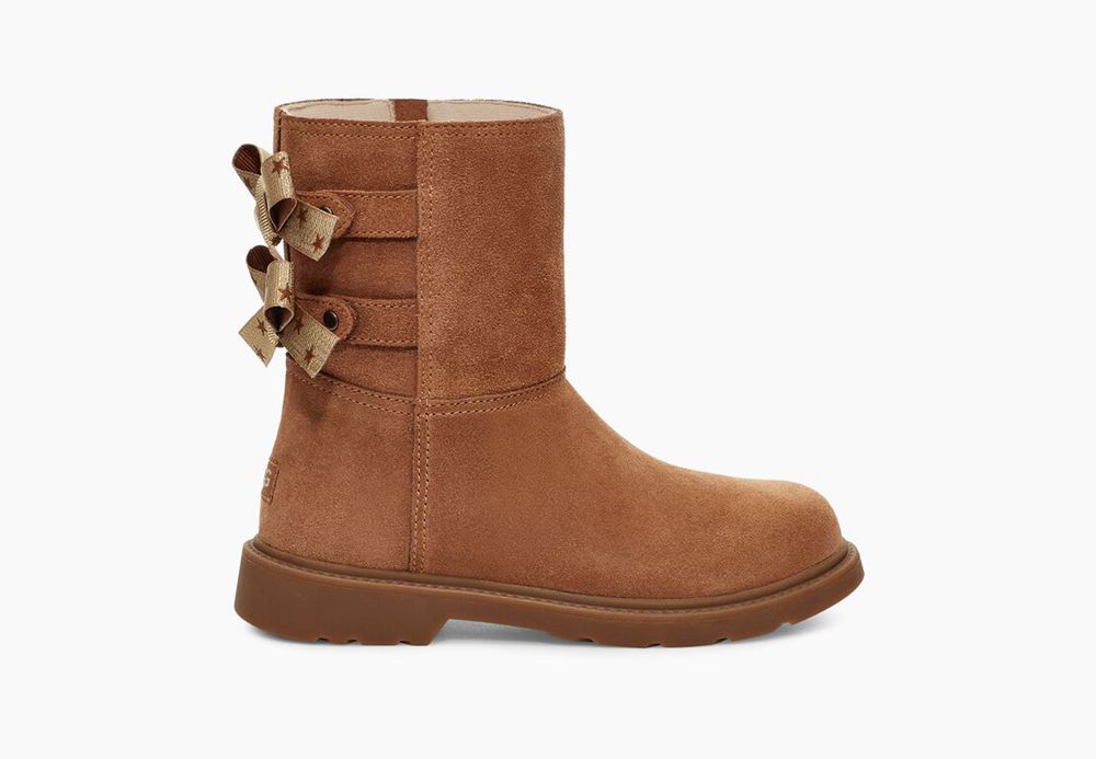 Ugg Boot Big Kids - Ugg Tillee Brown - 476RDWAYG